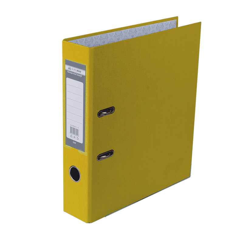 Папка-реєстратор BUROMAX (BM.3011-08c) А4, 70 мм, жовта